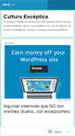 Mobile Screenshot of culturaesceptica.com