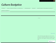 Tablet Screenshot of culturaesceptica.com